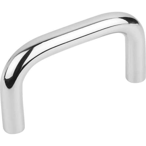 Pull Handle Hygienic Usit L=134, 2 Stainless Steel 1.4404, Polished, A=120, D=M06